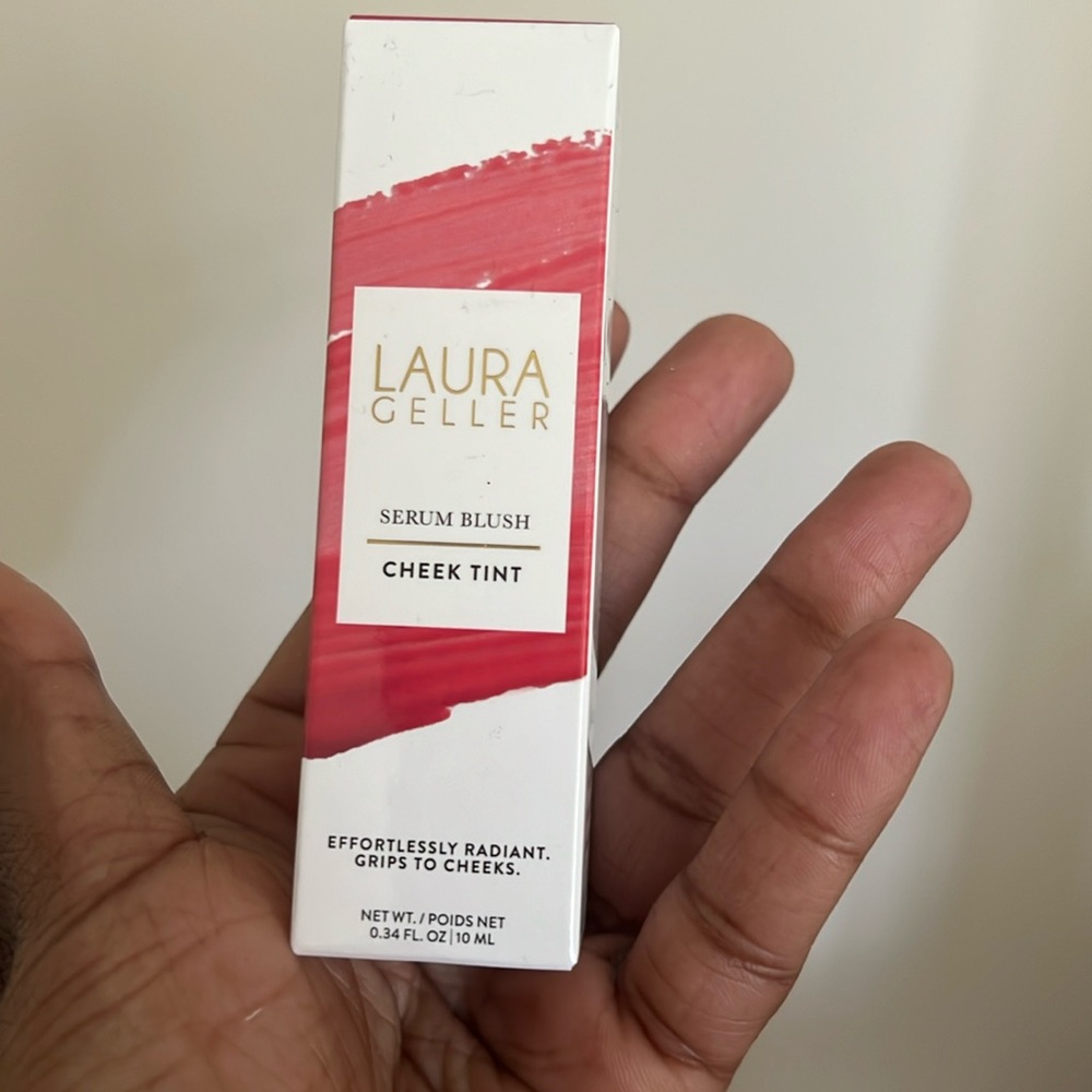 New LAURA GELLER NEW YORK Serum Blush Tint, Lightweight Liquid Blush for Cheeks